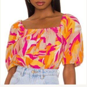 Sanctuary Real Love Blouse in "Make a Splash" Size XS